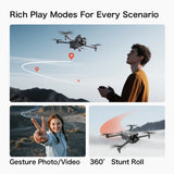 Lenovo GT50 GPS Foldable Drone 8K Dual Camera 5G WIFI FPV Brushless 12.5cm Screen RC Optical Flow Quadcopter Drone