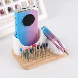 Nail Drill Stand Acrylic Nail Drill Bit Holder Nail File Display Stand Storage Rack Suitable for Nail Drill Storage