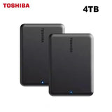 For Toshiba A5 Series Small Black Portable Hard Drive, High-Speed Gen1, 500GB/1TB/2TB/4TB, Compatible With Mac for Data Storage