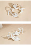 Sandals for Women's  New Summer Elegant Temperament High Heels Coarse Heels Fish Mouth Breathable Comfortable Fashion Pumps