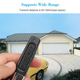 1-50PCS 433MHz Auto Copy Remote Control Electric Garage Door Opener Remote Controller Duplicator Clone Cloning Code Transmitter