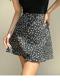2026 Summer New Retro Vacation Style Small Floral Half Skirt High Waisted Wrap Buttocks Elegant Sweet Slim Short Skirt 06AH