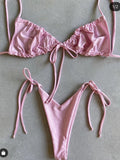 RUOTONGSEPT Low Waist Bikinis 2022 Triangle Swimwear Female Swimsuit Women Print Bikini set two-Piece Suit Push Up Bathing Suit