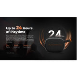 AREEVO PowerGo Wireless Speaker, IP67 Waterproof, Sound with Punchy Bass Bluetooth 5.3 24H Playtime Dual-Speaker Portable Stereo