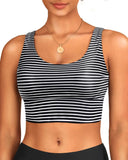 2026 Sport Swim Vest Swimsuit Only Tops Padded Swimwear Women Solid Bathers Bathing Swimming Swim Suit Female