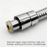 Spray hose, pressurized shower hose, explosion-proof water pipe, rain shower hose, thickened high-pressure shower hose ﻿