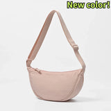 Nylon Hobos Women's Shoulder Dumpling Bag Large Capacity Travel Crossbody Half Moon Bags Outdoor Phone Pouch Handbags Wholesale