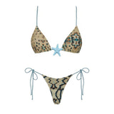 Bandeau 3 Pieces Bikini 2026 Sexy Women Swimsuit Swimwear Female Dress Cover Up Bikini Set Beachwear Bathing Suit Swimming Suit