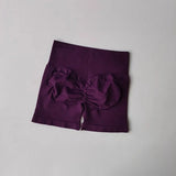 Women's High-Waisted Yoga Sports Shorts Summer Stretch Hip-Lifting Abdominal-Tightening Fitness Three-Part Shorts