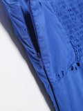 Foridol Lace Cotton Mini Summer Women Dress Sundress Party Solid Beach Zipper Smocked Short Party Sexy Vestidos Beach Robe