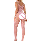 New Sexy Open Back Exposed Breast BodySuits Women Lingerie Transparent Erotic Crotchless Bodystockings Babydoll Hot Underwear