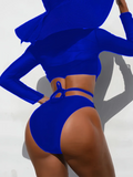 2026 Sexy Slim Swimsuit One Piece Padded Solid Monokini Swimwear Women & Top Bathers Bathing Swimming Swim Suit Female Beachwear