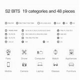 51 in 1 Mini Electric Screwdriver Set Precision Rechargeable Wireless Cordless Kit Magnetic Power Tool Bit for Xiaomi Phone Pen
