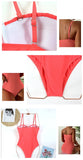 2026 One Piece Swimsuit Swimwear Women Sexy Push Up Pleated Solid Bathing Suit Beachwear New Maio Feminino Praia Banadores Mujer