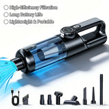 Car vacuum cleaner wireless one-button dust dump high-power portable vacuum cleaner large suction mini handheld vacuum cleaner