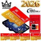 Original High speed Micro Tf Sd Card 512GB 256GB 128GB Memory Cards High Speed Sd Flash Card V30 Memory Card For Phone Laptop