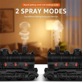 Creative Train Shaped Aroma Machine With 2 Mist Outlets Is An Air Humidifier Suitable For Office/Bedroom/Living Room Use