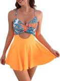 LeopardOne Piece Swimsuit Dress Female 2024 Swimwear Women Push Up Bathing Suits Summer Beach Wear Bather Monokini Swim Pool