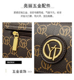 New Fashion Luxury Brand Women's Shoulder Bag High Quality Lady Crossbody Bag Round Women's Wallet Waterproof Women's Handbags