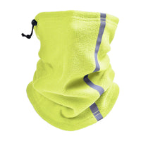 Winter Cycling Motorcycle Bandana Thermal Fleece Warm Buff Neck Scarf Face Cover Reflective Neck Tube Facemask Multi-Functional