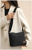 2026 New Women's Minimalist Solid Color Nylon Bag - Multi-functional, Casual, Waterproof & Portable Fashion Crossbody Bag