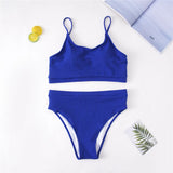 0XL - 4XL 7 Colors Bikini Plus Size Large Size Swimwear Women Swimsuit Female Two-Pieces Bikini Set Bather Bathing Suit V3774B