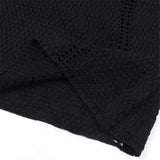 2PCS Set Sexy With Top Halter Crochet Knitted Dress Tunic Beach Cover Up Cover-ups Beach Dress Beachwear Female Women V4885W