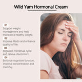 Wild Yam Cream Progesteron Hormone Regulation Balancing Tightening Smoothing Moisturizing Wrinkles Removing Women's Health Balm
