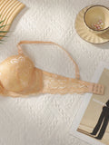2-piece hot selling lace gathering and lifting bra set sexy women's bra underwear A2123