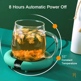 New Coffee Mug Warmer Electric Heating Coaster for Home Office 3 Temperatures Adjustable Tea Cup Warmer Christmas Birthday Gift