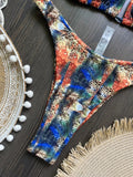 Micro Swimwear Sexy Women's swimsuit String Bikinis Brazilian Bikini Set Print Biquini Bathing Suit Swim Suit Beachwear