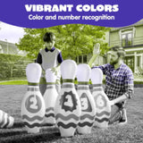 Joyfy Giant Inflatable Bowling Set For Kids And Adults