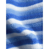 Striped Halter Tankini V Neck Bikini Women Swimwear Female Swimsuit Two-Pieces Bikini Set Padded Bather Bathing Suit Swim V8385