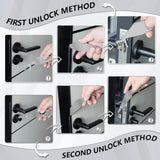 Multi-Functional Firefighters Tools Stainless Steel Lock Picking Fire Tool Fast Opener Practical Locksmith Kit for Professionals