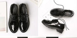 Spring Women Oxford Shoes Comfort Lady Brogue 2026Polish Designer Low-heeled Casual Shoes British Style Women Shoes