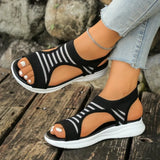 2026 Women Sandals Summer New Outdoor Beach Sandals Comfortable Hot Shallow Wedges Shoes for Women