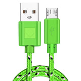 Vumpach Nylon Braided Micro USB Cable 1m/2m/3m Data Sync USB Charger Cable For Samsung HTC LG Huawei Xiaomi Android Phone Cables