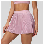Golf Tennis Skirts with Pocket Women Gym Running Pleated Skorts Outdoor Sports Fitness Slim Shorts High Waist Yoga Golf Skirt