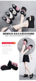 2025 New Beach Flip Flops For Women Summer Wedges Shoes Bohemian Flower Slippers Girls Sexy High Heels Street Platform Sandals