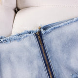 Summer Sexy Hotpants Women's Elastic Low Waist Denim Shorts Female Streetwear Club Bra Sexy Mini Jean Hot Pants Charming 13O1