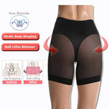 Women's Seamless Shorts Safety Pants High Waist Large Size Mesh Thin Boxer Panties Anti Friction Under Skirt Shorts Underwear
