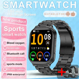 2026 New Fashion 1.83'' Smart Watch Men Women Bluetooth Call Heart Rate Monitor Voice Assistant Multiple Sports Modes Smartwatch