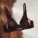 Sexy Deep V Rabbit Ear Bra, Wireless Invisible Summer Bra for Women, Thin Breathable Comfort Bralette Small Chest No Underwire