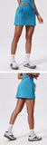 Tennis Suit Set Yoga Set Casual Outdoor Bra Golf Short Skirt Anti-light Running Pocket Fitness Suit Breathable Sports Tank Top