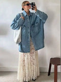 Mesh Sheer Lace Skirts Women High Waist Street Fashion Loose Hollow Out Long Skirt Party Sexy Patchwork Clubwear 2026 50JZ