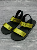 Fashion Trend Women Summer Platform Sandals Bling Style Slip-on Shoes Soft EVA Light Weight Girls Student Street Beach Sandalias