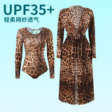 2 Piece Sets High Waist 2025 Sexy Swimsuit Women Summer Bathing Suit Long Sleeve Swimwear Beach Swimming Suit Купальник