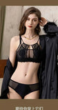 MOYISU Grande Taille Ultra Thin Bra Sheer Lingerie High Bust Anti Sagging Support Push Up Sexy Summer Bralette Large Cup Women