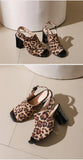 New Women Sandals Peep Toe High Heels Summer Gladiator Shoes Black Brown Woman Ankle Strap Sandalias Female Mujer Big Size