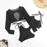 2026 Sexy Slim Swimsuit One Piece Padded Solid Monokini Swimwear Women & Top Bathers Bathing Swimming Swim Suit Female Beachwear